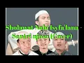 Download Lagu Sholawat Nabi Isyfa'lana - Santri Njoso (cover)