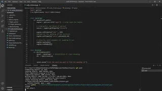 Audio Dictionary using PyDictionary module