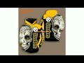 Pittsburgh Steelers Tribal Skull Yellow Black Unisex 3D Hoodie