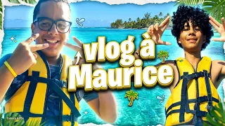 Vlog à Maurice avec LYAM!!!!