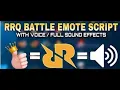 SCRIPT BATTLE EMOTE RRQ HOSHI FULL SOUND !!!!