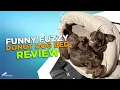 Review Funny Fuzzy Donut Dog Bed