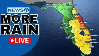 NEWS 6 WEATHER LIVE AT 9 30 Waves Of Heavy Rain Continue For Florida