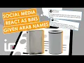 Lagu Social media react angrily as furniture company gives trash bins Arab-Muslim names
