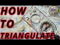 Navigation Basics Part 3 Map Compass Triangulation