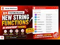 New String Functions in Workfront Fusion concat left right pascal More