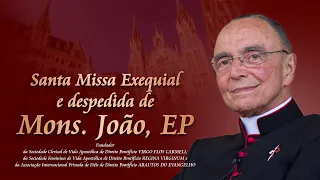 Missa Exequial e Despedida de Mons. João Clá Dias - 03/Nov. @JoaoScognamiglioClaDias1939