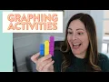How to teach graphing and data in first grade graphing and data activities