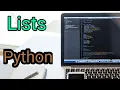 Lists in python in telugu