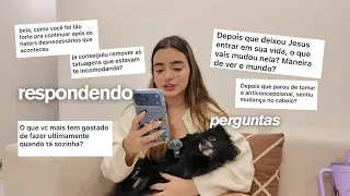respondendo perguntas 2: hate, parei com ac, identidade em Cristo, tatuagens.... - Bela Almada