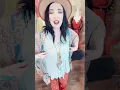 Mixing prints in this boho look