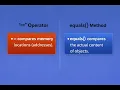 vs equals in Java Most Asked Interview Question