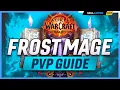 Frost Mage The War Within PvP Guide Best Hero Talents PvP Talents Race Gear Macros