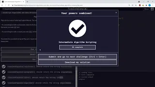 Intermediate Algorithm Scripting Pig Latin freeCodeCamp