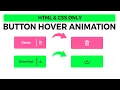 Smooth CSS Button Animation Tutorial Hover Effect 2025