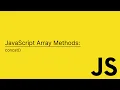 JavaScript Array Methods concat - Cara Menggabungkan Dua Array atau Lebih