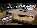 Every Time KITT Gets Destroyed Knight Rider