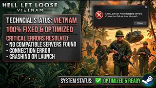 Fix Hell Let Loose Vietnam No Compatible Servers Found Error Connection Error Failed to Join PC