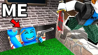 I Used Hidden Rooms to CHEAT in Murder Mystery 2