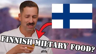 Americans taste delicious Finnish Military Food