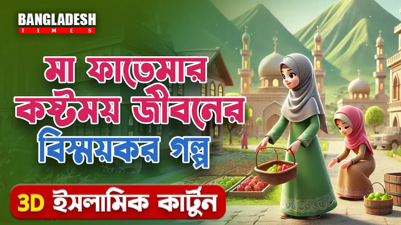 হযরত ফাতেমা (রাঃ) এর জীবনের সত্য কাহিনী | প্রতিদিনের ইসলামিক কার্টুন