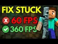 How To Fix Minecraft Stuck at 60 FPS Uncap FPS