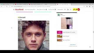 Doing some One Direction Quizzes on Buzzfeed