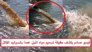 رموا سـ ـم السيانيد في نهر النيل وتحـ ـذيرات من الشرب لمدة 3 أيام فيديو جديد وأول بيان من الدولة 