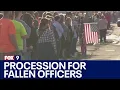 Barron County police shooting Procession held to return killed officers I KMSP FOX 9