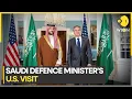 Download Lagu Khaled Bin Salman's US visit: Significant bilateral meet to discuss Saudi-US security ties | WION