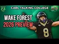 Wake Forest 2026 Record Predictions Season Breakdown