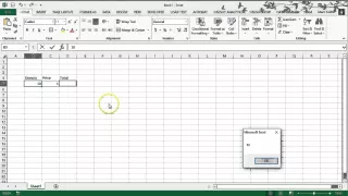 VBA basics Calculator