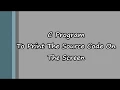 How To Print The Source Code Of The Program In C