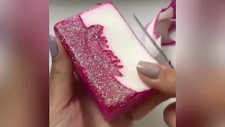 Soap carving ASMR ! Soap Cutting ASMR -  Relaxing Sound - Satisfying Sound ASMR #010