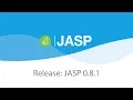 JASP 0 8 1 Introducing the Data Editing Release