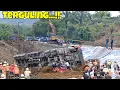 Download Lagu Lolos Dari Jalan Amblas..!Truk Trailer Terguling Di Tikungan Ekstrim,Jurang Dipasang Terpal Putih