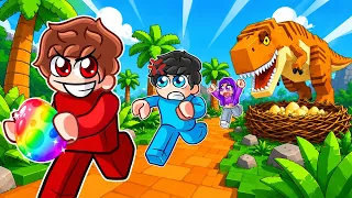 Me Hice pasar por NOOB, Después ROBÉ UN HUEVO OP en Roblox!