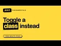 Stop Setting Styles From JavaScript JS Fundamentals 8 5 Three Minute Stack