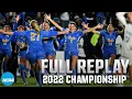 UCLA vs UNC 2022 Women s College Cup finals FULL REPLAY