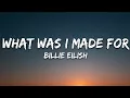 Download Lagu Billie Eilish - What Was I Made For? (Lyrics)