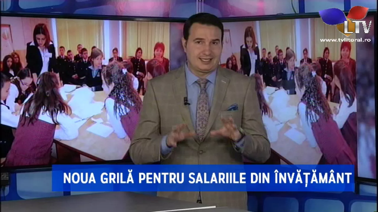 Noua grila pentru salariile din învățământ - Litoral TV