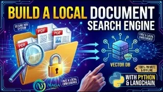 Build a Private Local Document Search Engine Using Python Full Tutorial Python project