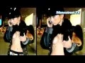 Bai Ling offers an eye full of her nips ditches bra