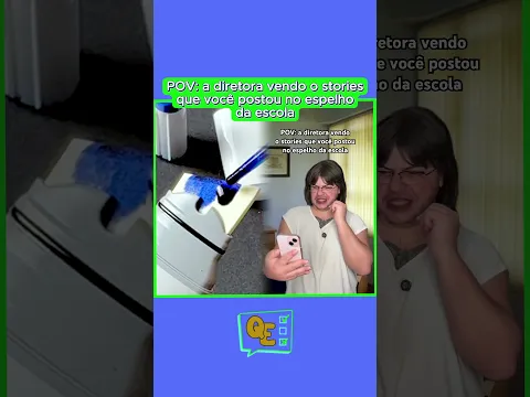 A diretora fiscaliza até o Instagram! 👀 @gusttavolimaoficial #balaalojada #trendx #funny #quiz #aula