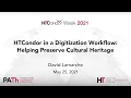 HTCondor in a Digitization Workflow Helping Preserve Cultural Heritage