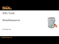 SDU Tools 159 Reset Sequence