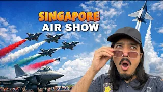 I Got This Close to F-16s & Military Drones at Singapore Airshow 2026