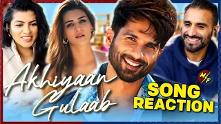 Akhiyaan Gulaab Song Reaction : Shahid Kapoor, Kriti Sanon |Mitraz| Teri Baaton Mein Aisa Uljha Jiya