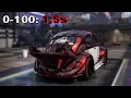 NFS HEAT - VOLKSWAGEN BEETLE max Drag Racing Build