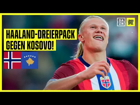 Download MP3 Hattrick-Haaland schießt Kosovo im Alleingang ab: Norwegen - Kosovo | Testspiel | DAZN Highlights